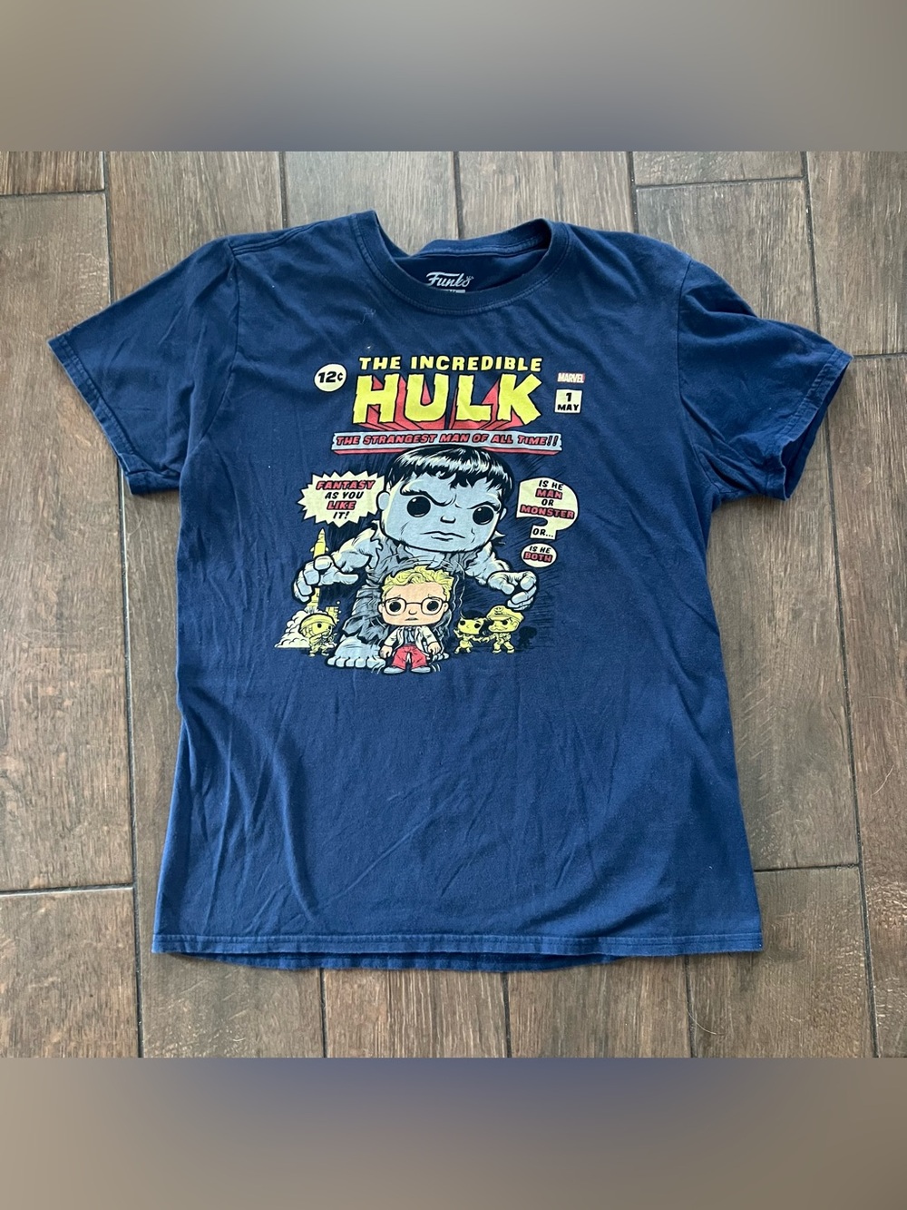 Limited Edition Funko Incredible Hulk T Shirt size Small